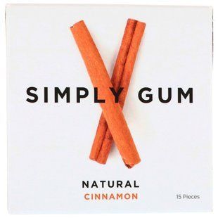 Жевательная резинка, Натуральная корица, Simply Gum, 15 штук купить в Киеве и Украине