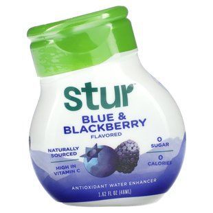 Stur, Antioxidant Water Enhancer, Blue & Blackberry, 1.62 fl oz (48 ml) купить в Киеве и Украине