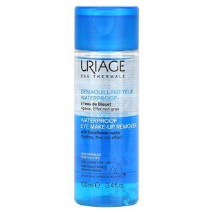 Uriage, Waterproof Eye Make-Up Remover, 3.4 fl oz (100 ml) купить в Киеве и Украине