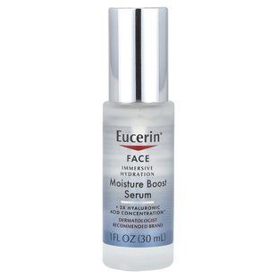 Eucerin, Face, Immersive Hydration, Moisture Boost Serum, 1 fl oz (30 ml) купить в Киеве и Украине