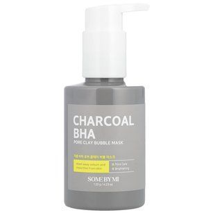 Some By Mi, Charcoal BHA, маска с пузырьками и глиной, 120 г (4,23 унции) купить в Киеве и Украине