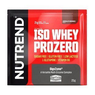 Nutrend, Iso Whey Prozero, 25 g, cookies & cream купить в Киеве и Украине