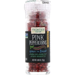 Розовый перец горошек Frontier Natural Products (Pink Peppercorns) 25 г купить в Киеве и Украине