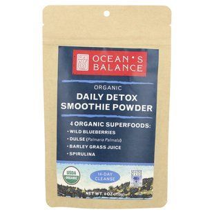 Ocean's Balance, Organic Daily Detox Smoothie Powder, 4 oz (113 g) купить в Киеве и Украине