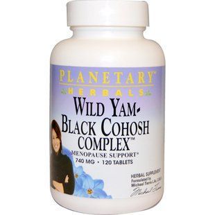 Дикий ямс &ndash; комплекс с клопогоном кистевидным, Planetary Herbals, 740 мг, 120 таблеток купить в Киеве и Украине