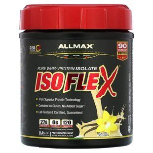 ALLMAX, ISOFLEX&reg;, Pure Whey Protein Isolate, Vanilla, 0.9 lbs (425 g)