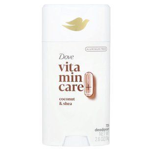 Dove, Vitamin Care+ Deodorant, Coconut & Shea, 2.6 oz (74 g)