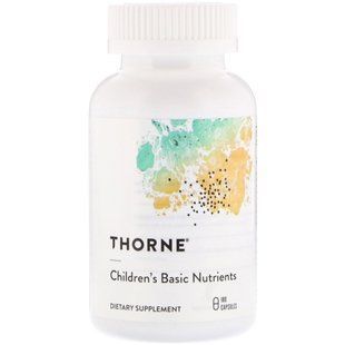 Vitamins and minerals for children Thorne Research (Childrens Basic Nutrients) 180 capsules