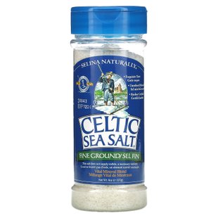 Минеральная смесь морской соли грубого помола, Celtic Sea Salt, 8 унций (227 г) купить в Киеве и Украине