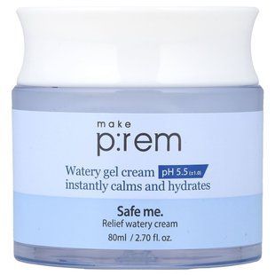 make p:rem, Защитите меня. Relief, увлажняющий крем, 80 мл (2,7 жидк. унции) купить в Киеве и Украине