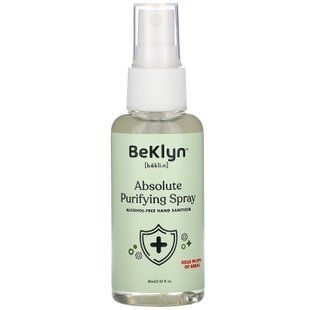 Дезинфицирующее средство для рук без спирта, Absolute Purifying Spray, Alcohol-Free Hand Sanitizer, BeKLYN, 2,6 л купить в Киеве и Украине