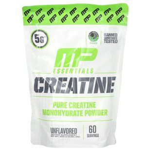 Essentials, креатин, без ароматизаторов, MusclePharm, 0,66 ф. (300 г) купить в Киеве и Украине