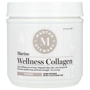 Martha Stewart Wellness, Marine Wellness Collagen, Unflavored, 14.19 oz (405 g) купить в Киеве и Украине