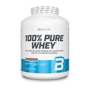 BioTech, 100% Pure Whey, 2,27 kg, black biscuit купить в Киеве и Украине