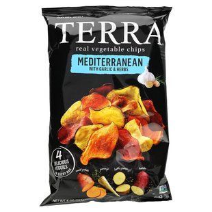Terra, Real Vegetable Chips, Mediterranean With Garlic & Herbs, 5 oz (141 g) купить в Киеве и Украине
