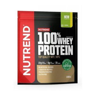 Nutrend, 100% Whey Protein, 1 kg, orange
