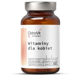 Витамины Witaminy dla kobiet OstroVit Pharma 60 капсул купить в Киеве и Украине