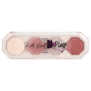 L.A. Girl, 4 Play Eyeshadow Palette, GES235 Feel Good, 0.11 oz (3.2 g)