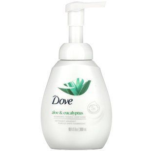 Dove, Питательная пенка для мытья рук, алоэ и эвкалипт, 10,1 жидких унций (300 мл) купить в Киеве и Украине