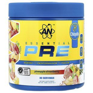 AN Supps, Essential Pre, Chiquita&reg;, Pineapple Strawberry, 14.07 (399 g)