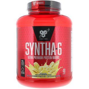 Изолят сывороточного протеина банан BSN (Syntha-6) 2.27 кг купить в Киеве и Украине