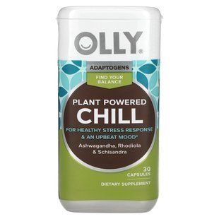 OLLY, Plant Powered Chill, 30 Capsules купить в Киеве и Украине