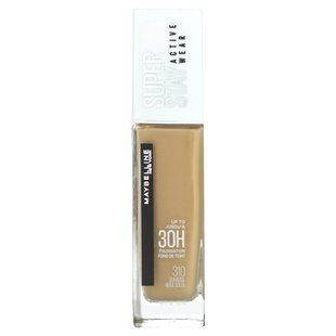 Maybelline, Super Stay, Active Wear Foundation, 310 Sun Beige, 1 fl oz (30 ml) купить в Киеве и Украине