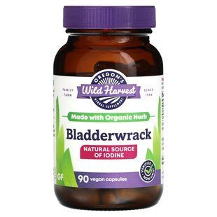 Oregon's Wild Harvest, Bladderwrack, 90 капсул купить в Киеве и Украине