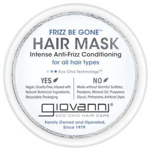 Giovanni, Frizz Be Gone&trade;, Hair Mask, Intense Anti-Frizz Conditioning, 10 fl oz (295 ml)