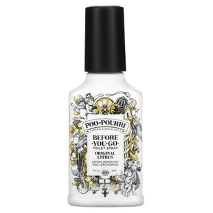 Poo-Pourri, Before-You-Go, спрей-освежитель для туалета, со свежим цитрусовым ароматом, 118 мл (4 жидк. Унции) купить в Киеве и Украине