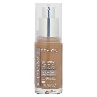 Revlon, Illuminance, Skin-Caring Foundation, 301 Cool Beige, 1 fl oz (30 ml) купить в Киеве и Украине