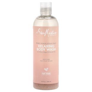 SheaMoisture, Расслабляющий гель для душа с розовой гималайской солью, 384 мл (13 жидк. Унций) купить в Киеве и Украине