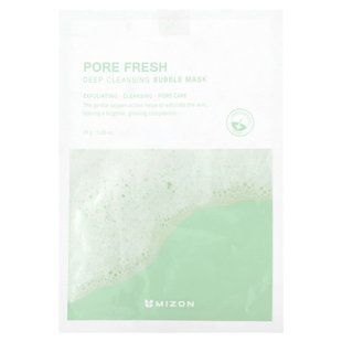 Mizon, Pore Fresh, Deep Cleansing Bubble Beauty Mask, 1 Sheet Mask, 0.88 oz (25 g) купить в Киеве и Украине