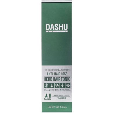 Трав'яний тонік проти випадання волосся, Dashu, 5,07 унції (150 мл)