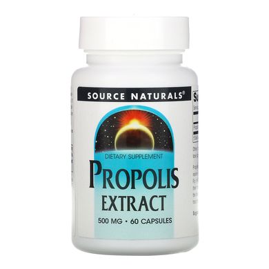 Екстракт прополісу Source Naturals (Propolis Extract) 500 мг 60 капсул