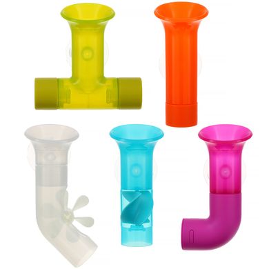 Набір іграшок для ванної 5 іграшок для ванної, кольору можуть змінюватися, Boon, 5 іграшок для ванної, кольору можуть змінюватися, 12+ місяців