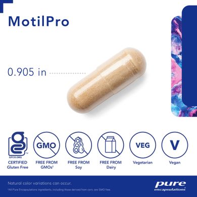 Препарат для зв'язку шлунка з мозком Pure Encapsulations (MotilPro) 180 капсул
