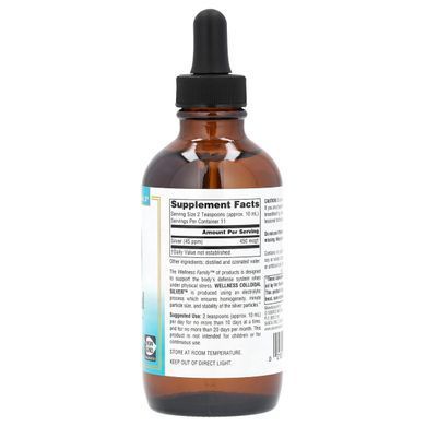 Колоїдне срібло Source Naturals (Wellness Colloidal Silver) 45 PPM 118 мл
