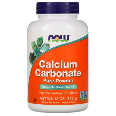 Карбонат Кальцій порошок Now Foods (Calcium Carbonate) 340 г