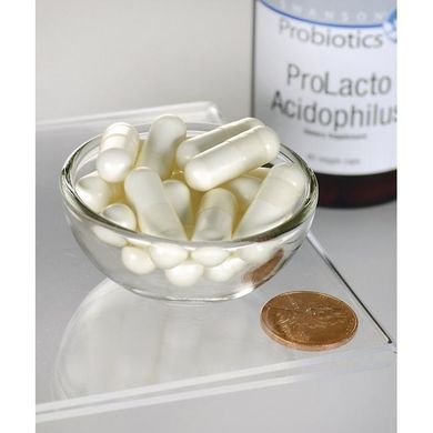 ProLacto Acidophilus, Swanson, 4 billion CFU, 60 capsules