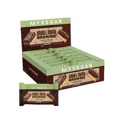 Брауні з подвійним тістом шоколадна стружка Myprotein (Double Dough Brownie) 12 шт по 60 г
