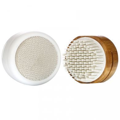 Засіб для видалення ворсу 2-в-1, білий, Fuzz Off, 2-in-1 Lint Remover, White, Full Circle, 1 пензлик