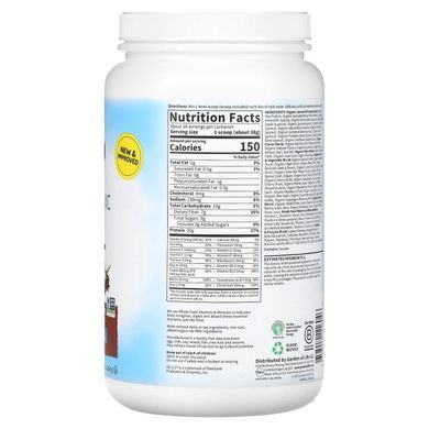 Рослинний протеїн Garden of Life (Shake & Meal Replacement) 909 г ванільний чай