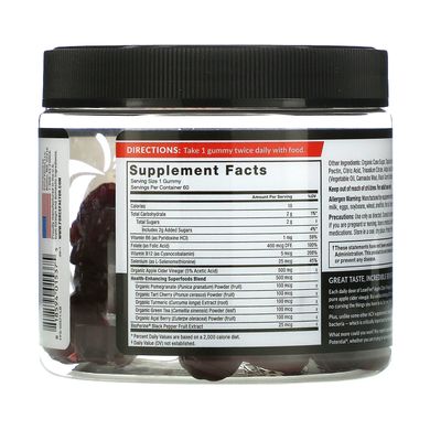 Force Factor, LeanFire, жувальні таблетки з яблучним оцтом та закваскою, натуральний смак яблучного оцту, 60 жувальних таблеток
