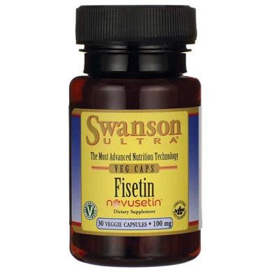 Фісетин Swanson (Fisetin) 100 мг 30 капсул