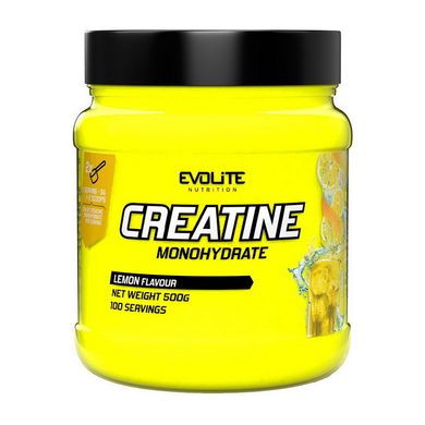 Creatine Monohydrate Evolite Nutrition 500 g lemon купить в Киеве и Украине