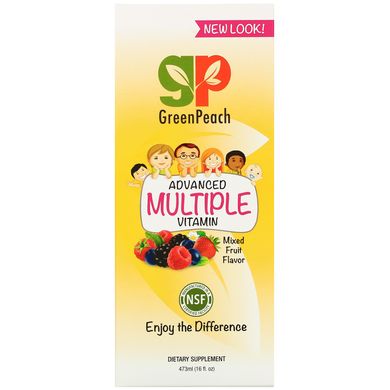 Мультивітаміни для дітей GreenPeach (Multiple) 473 мл
