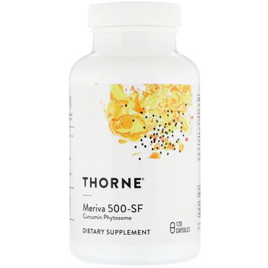 Куркумін Thorne Research (Meriva 500-SF) 500 мг 120 капсул