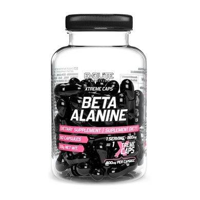 Beta Alanine 800 mg Xtreme Evolite Nutrition 60 caps