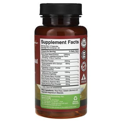 Nature's Craft, Horny Goat Weed, 60 Capsules купить в Киеве и Украине